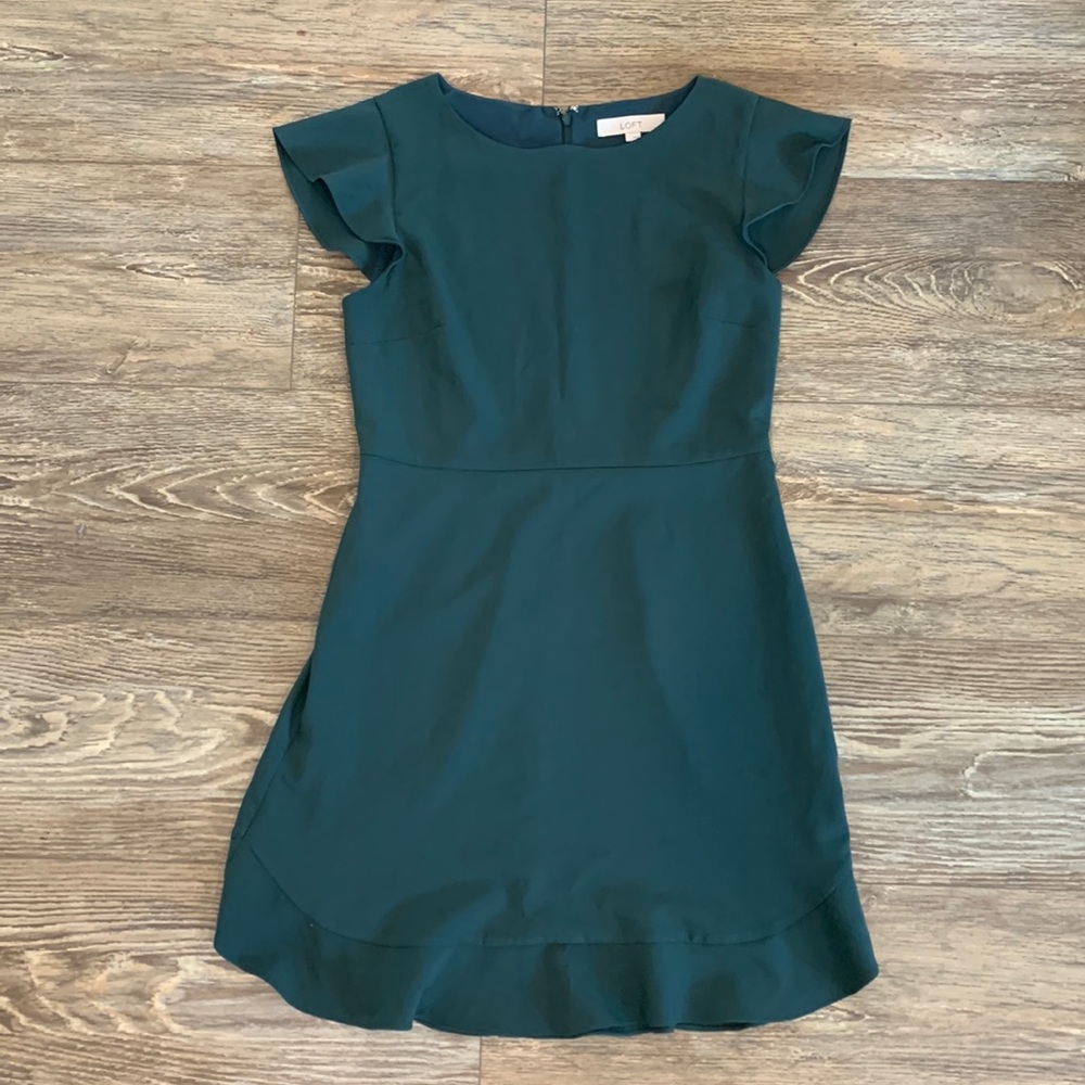 LOFT Teal Dress